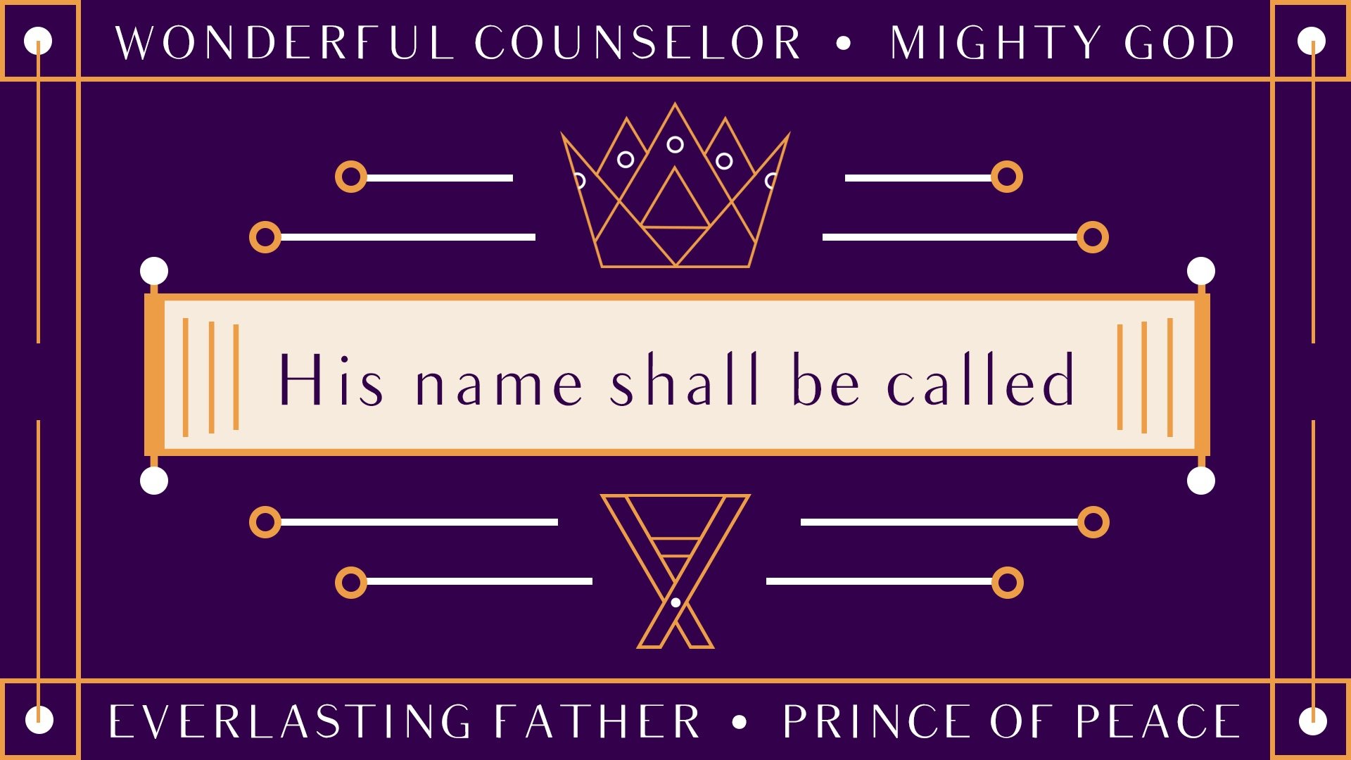 December 16, 2018 – His name shall be called